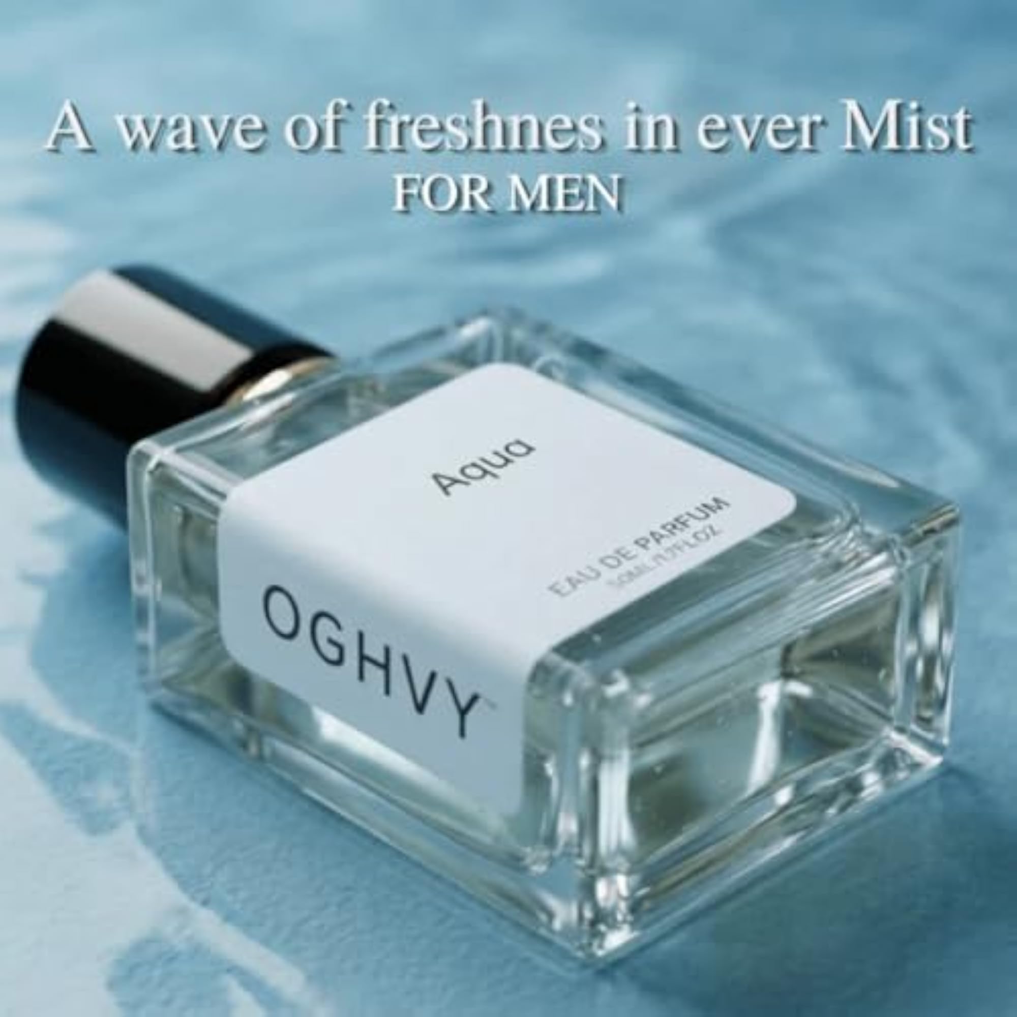 Aqua Eau de Parfum for Men, Luxury Fresh Citrus