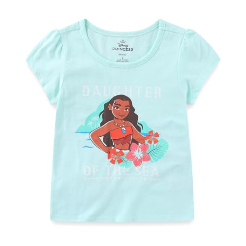 Disney Moana Girls 3 Pack Short Sleeve T-Shirt for Toddlers and Big Kids4