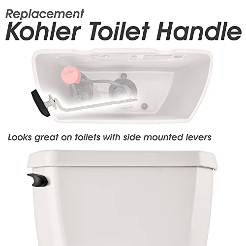 Qualihome Side Mount Toilet Handle Replacement, Fits