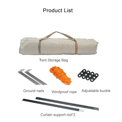 Carpa Instantánea Pop Up para 5-8 Personas, portátil miniatura 6