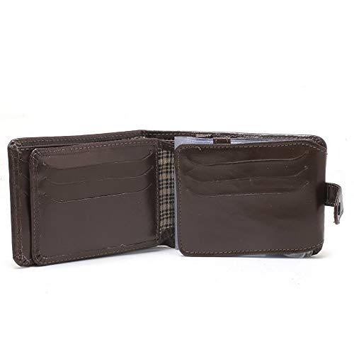 Carteira Masculina DM DAMANDO Couro Completa Tamanho:Unico;Cor:Marrom;Genero:Masculino