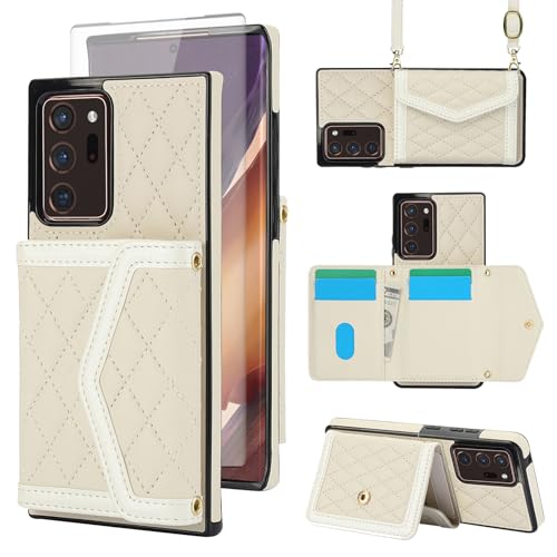 Protege-écran et étui Samsung Note 20 Ultra 5G housse portefeuille RFID