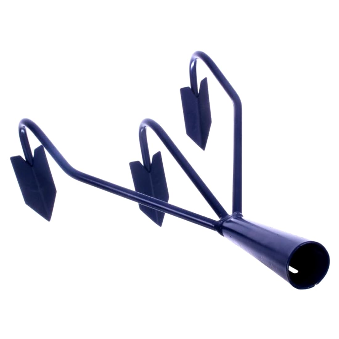 Cultivator, 3 Prong Hand Soil Cultivator Scarifier Head - Heavy-Duty Gardening & Farming Tool, Rust Proof Steel Head - Ideal for Loosening Soil, Weeding & Preparing Beds โ image 1