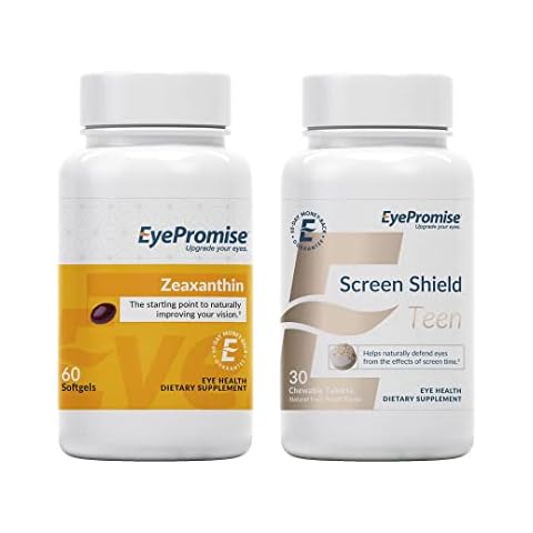 EyePromise Zeaxanthin Eye Vitamin and Screen Shield Teen Chewable Eye Vitamin Cover