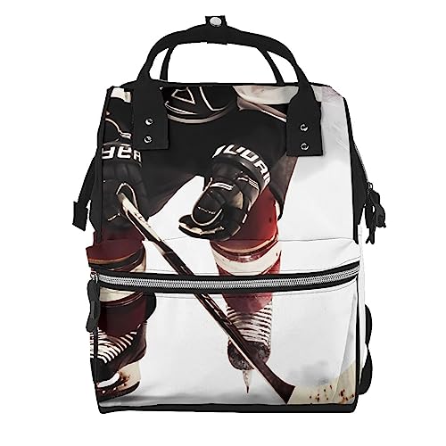 Grand sac à dos de voyage hockey stylé et fonctionnel pour bébé
