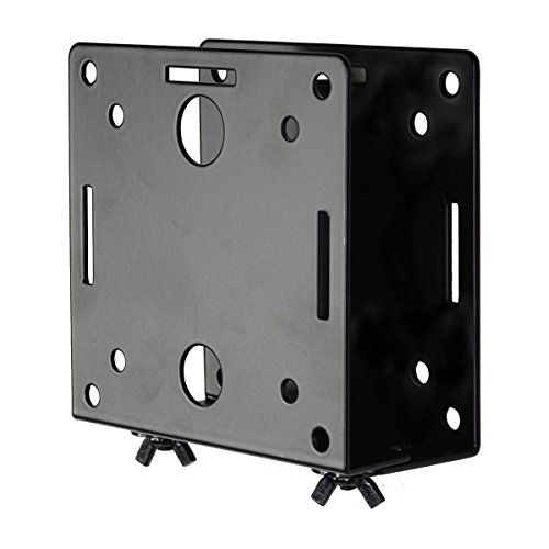 Image of VideoSecu Adjustable Small Device Wall-Mounted Bracket for Cable Box Digital TV Media Players Some DVD DVR Smart Router Switch Blu-Ray Player Modems Game Consoles MTC02B 1QJ