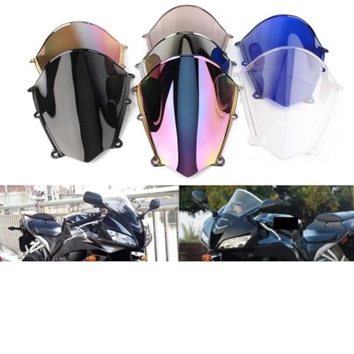 Déflecteur Pare-Brise Moto CBR600RR Anti-Turbulences Bulle Carénage 2007-2012