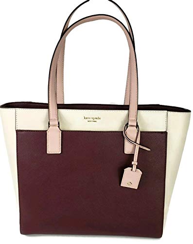 Kate Spade New York Cameron Street Saffiano Leather Laptop Tote, Cherrwood