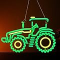 LIUISNEO Tractor Neon Sign,Innovative Integral Forming Process,With Power Adapter For All Holiday Party and Home Decoration