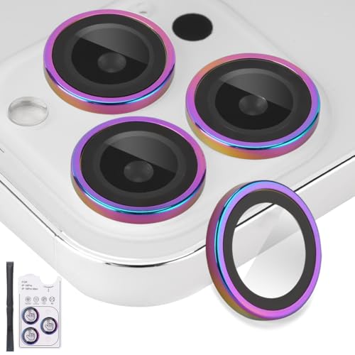 Protecteur d'objectif iPhone 16 Pro Max bague alu haute clarté