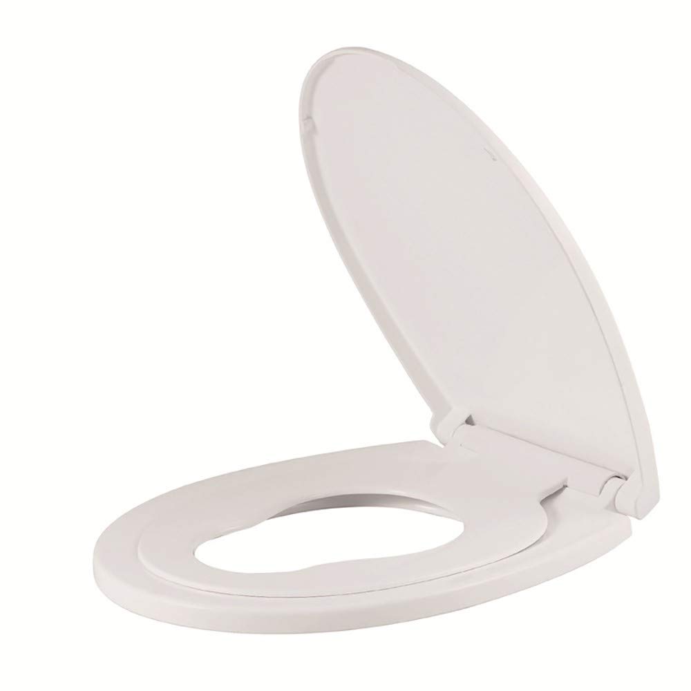 Tapa para WC, Tapa de Inodoro, Asiento para niños,Tapa Asientos para Inodoro Familiar con Asiento Reductor Infantil y Cierre Suave, función Easy-Clean