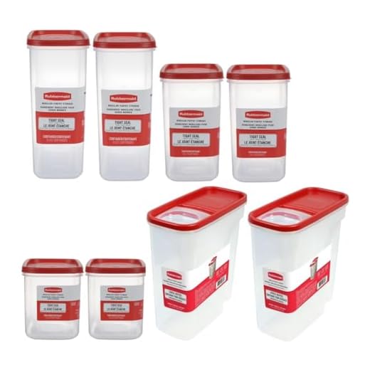 Rubbermaid Modular Food Storage Containers