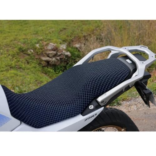 Housse banquette moto Transalp XL 750 coussin de selle ventilé - 5