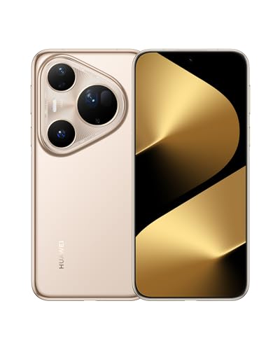 HUAWEI Pura 80 Ultra Smartphone 16GB+512GB, Umschaltbare Dual-Teleobjektivkamera, 1 Zoll Ultra Lighting HDR-Kamera, KI-Geräuschunterdrückung, 5170 mAh Akku, Prestige Gold