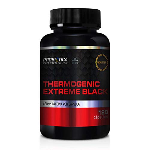 Thermogenic Extreme Black (120 Cápsulas) - Probiótica