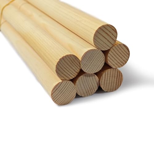 Youngmonic 10pcs New Cello Sound Post Old Spruce Wood Cello Accessories (10pcs)