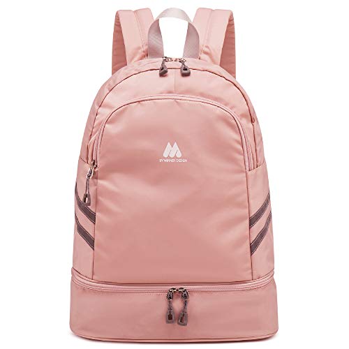 Sports Backpack for Boys Girls Casual Durable Backpack Multipurpose Gym Backpack with Shoes Compartment Wet Pocket Small School Backpacks Waterproof Workout Bags