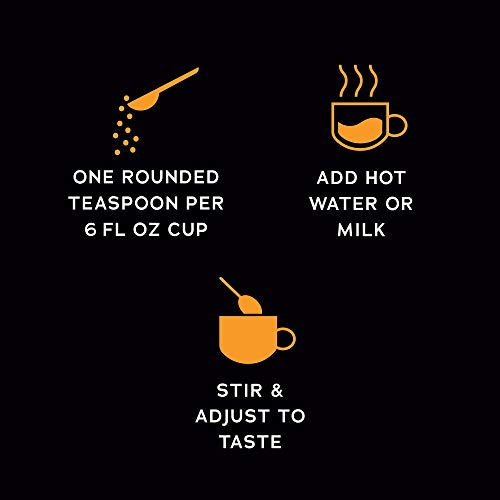 Folgers Noir Golden Dusk Medium Dark Roast Instant Coffee, 7 Ounces (Pack Of 6) #TOP6