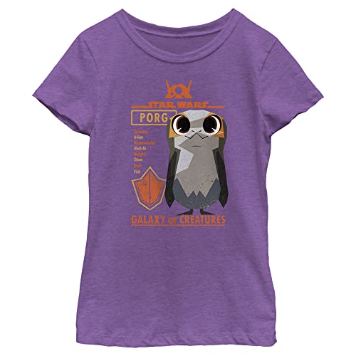STAR WARS Galaxy of Creatures Georgie Porgie Girls Short Sleeve Tee Shirt