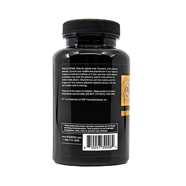 Nugenix Nitric Oxide Booster Supplement - Nitric Oxide Flow, L-Arginine, L-Citrulline, Pine Bark Extract - Vasodilator - 100 Capsules