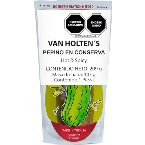 Encurtido caliente de Van Holten (1 pepinillo)