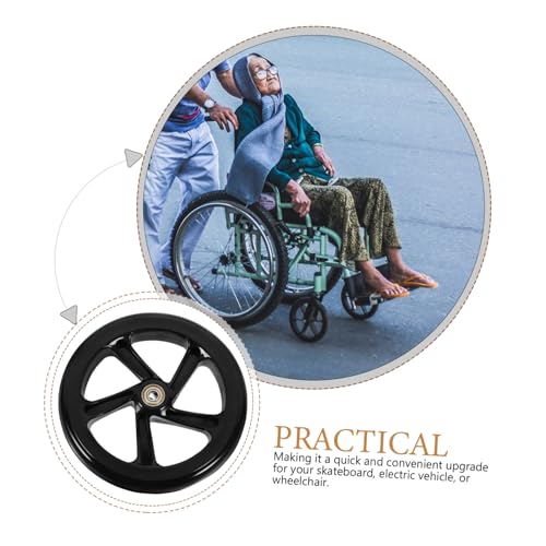 Roues de remplacement pour trottinette et fauteuil en PU résistant