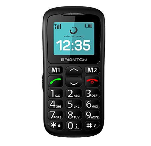 Brigmton BTM11 Movil Senior 1.7 SOS BT + Dock