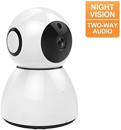 Home Security Camera System, HOCOSY HD 1080P WiFi IP Camera,2 Way Audio,Night Vision,Indoor/Outdoor Cam for House, Baby, Pet Security white