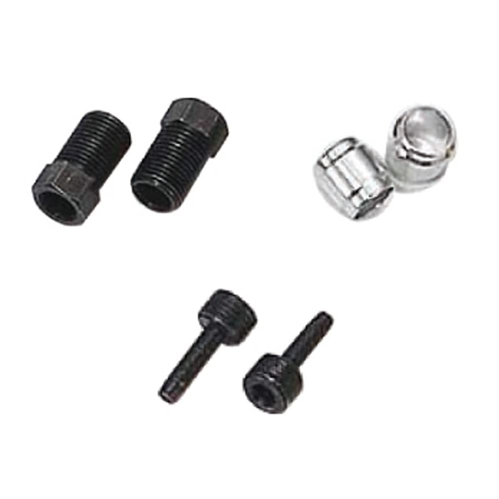 XLC Unisex - Adult BR-X65 Disc Line Connection Kit, Black, Silver, One Size