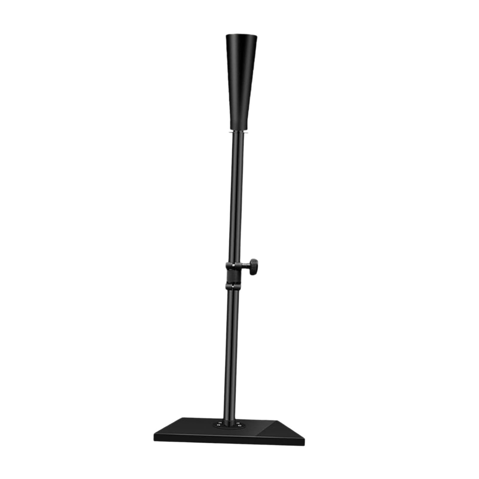 Colaxi Portable Batting Tee for Baseball/Softball, Height Adjustment from 23.6-37.4 inch, Baseball Tee with Rubber Top,Hitting Tee