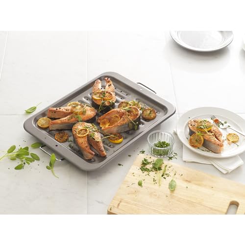 Ensemble de poêles à griller sans matière grasse pour cuisine saine - 6