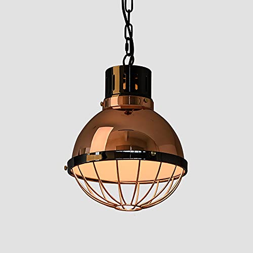 Suspension rétro E27 luminaire en fer forgé pour salon élégant