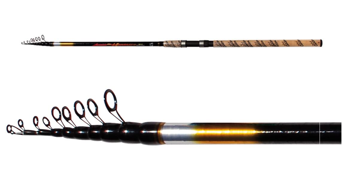 - Canna Hercules 4.20Mt 30/60Gr Carbonio Incrociato Pesca Bombarda Mare Galleggiante Scorrevole Inglese