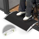 Nuvium 27.6'L×1.6'H Bridge Threshold Ramps for Doorways, Fits 2.8–5.1' Wide...