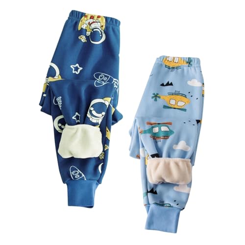 XINYUNZU 2er Pack Thermohose Kinder Baumwolle Gefütterte Hose Winterhose Kuschel Jogginghose Thermo Leggings Freizeithose Sporthose Casual Fleecehose Warme Hosen für Jungen und Mädchen Blau 110 XINYUNZU 2er Pack Thermohose Kinder Baumwolle Gefütterte Hose Winterhose Kuschel Jogginghose Thermo Leggings Freizeithose Sporthose Casual Fleecehose Warme Hosen für Jungen und Mädchen Blau 110