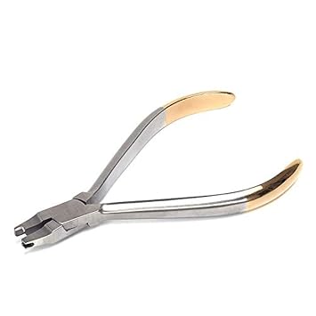 Dental Free Hook Clamp Forceps Dental Orthodontic Pliers Instrument Crimpable Hook Placement Plier Stainless Steel