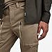 G-STAR RAW Mens Zip Pocket 3D Skinny Fit Cargo Casual Pants, Deep Walnut, 29W X 32L US
