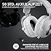 Logitech G PRO X 2 Lightspeed Wireless Gaming Headset, abnehmbares Boom-Mic, 50-mm-Graphen-Treiber, DTS:X-Kopfhörer 2.0–7.1 Surround, Bluetooth/USB/3,5 mm Aux, PC, PS5, PS4, Nintendo Switch - Weiß