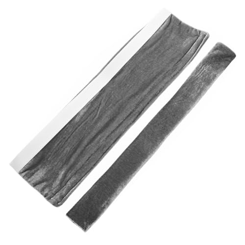 Tofficu Cubiertas Antideslizantes para Manijas de Frigorífico Protectores de Velour Suave Ajustables para Electrodomésticos de Cocina Resistentes Golpes y Arañazos Color Gris