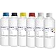 DTF Ink 6000ml Auto-Fill DTF Transfertinte für DTF Film, Nachfülltinte für alle EPN DTF Drucker, ET-8550 ET-8500 DX5 DX7 5113 XP600 I3200 usw. Heat Transfer Printing Ink Set 1000ml x 6, 2Wh + BCMY