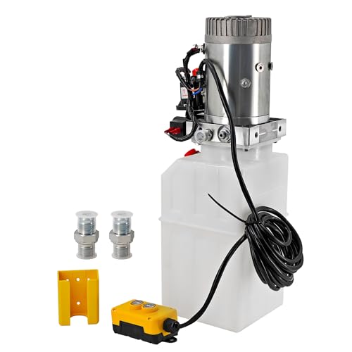 Image of 12V DC 6 Quart Double Acting Hydraulic Pump