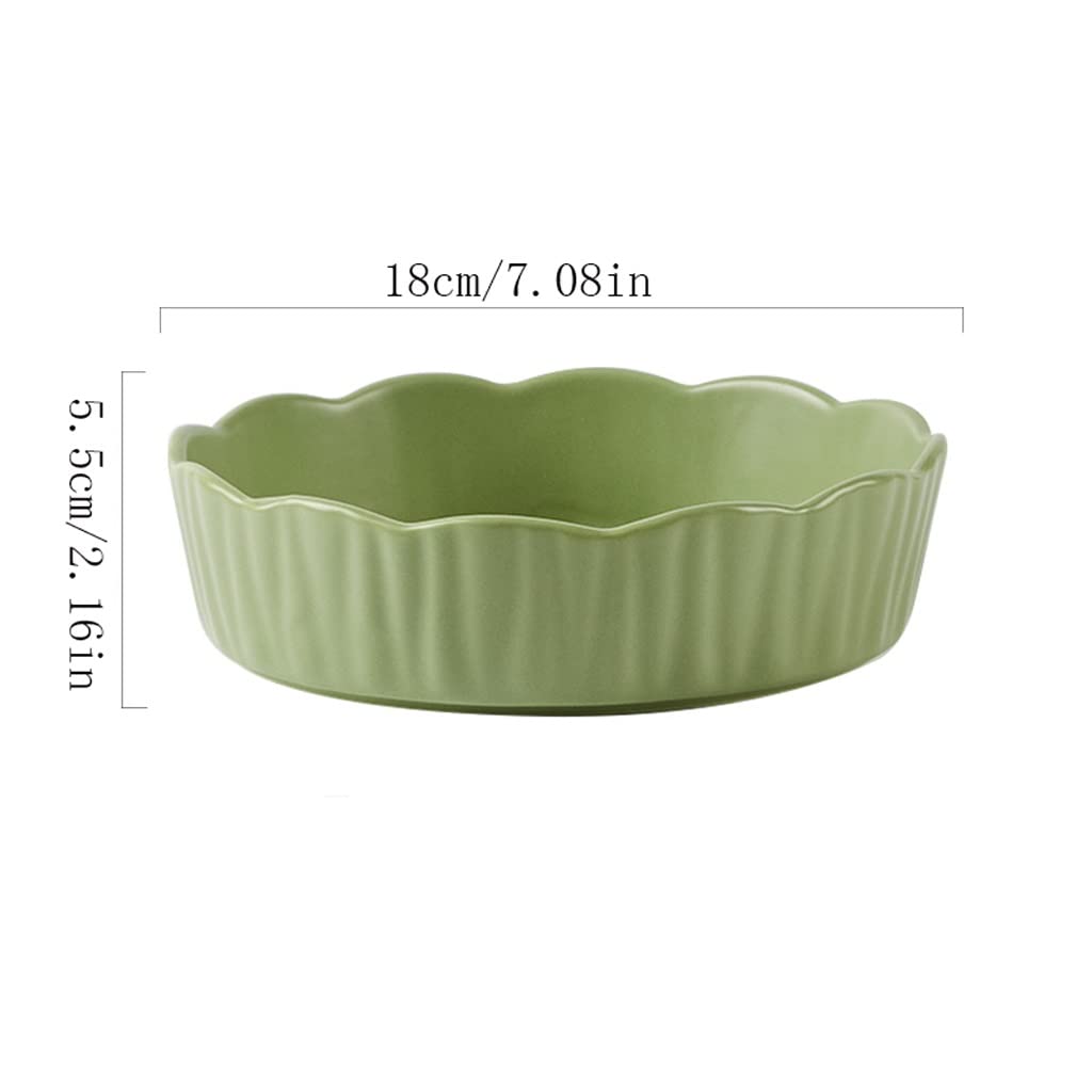 Miska do serwowania sałatek Nordic ceramiczna miska do sałatek miska na makaron owocowo-warzywny ceramiczna miska na jajka na parze do użytku domowego Miska Sałatkowa(B2pc,L)