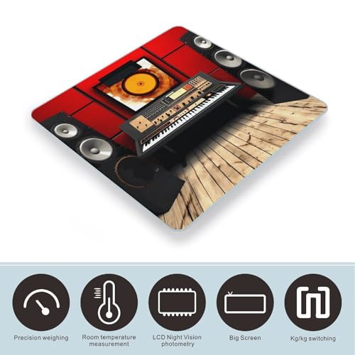 Báscula Digital Music Studio Smart Body Weight 180Kg miniatura 3