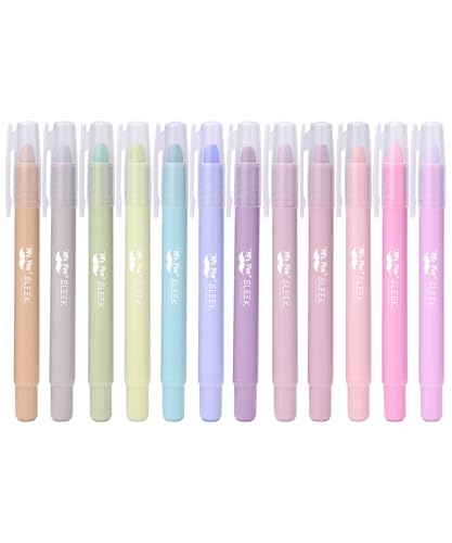 Image of Mr. Pen- No Bleed Gel Highlighters, Morandi Colors, 12 Pack