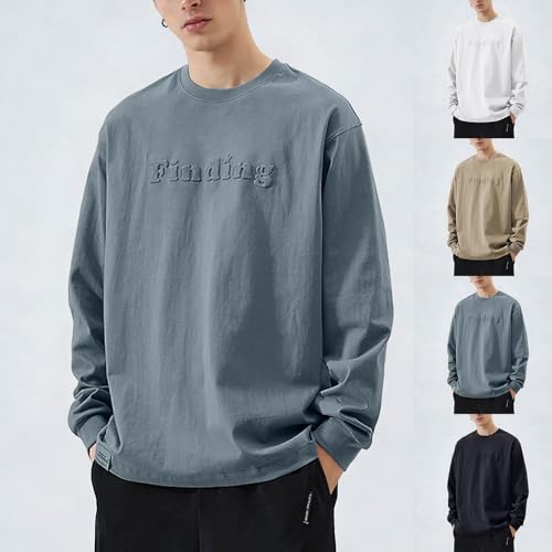 Sudadera de algodón sin capucha que evita el exceso de calor en primavera 2