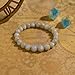 Natural Moonstone Gemstone Bead Bracelet – Healing Crystal Bracelet for Women, Men, Teens – 8mm Round Beaded – Unisex Stretchy Gemstone Bracelet – Emotion, Relationship, Love, Christmas Gift Box