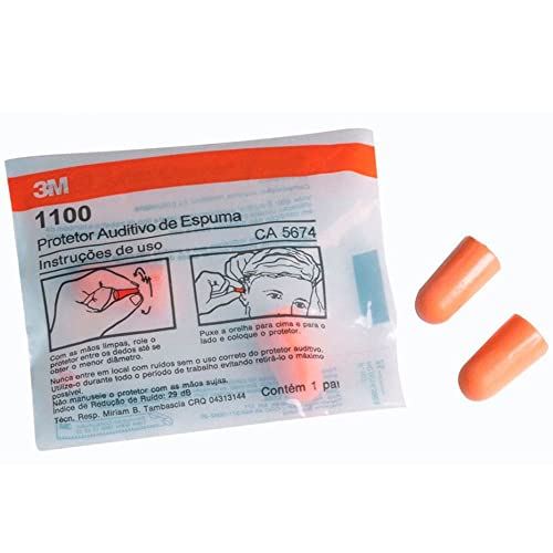 Protetor Auditivo Auricular de Espuma 3M