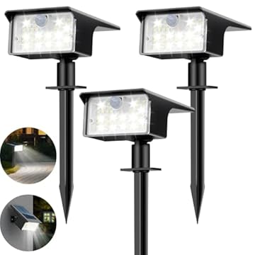 motion detector garden lights