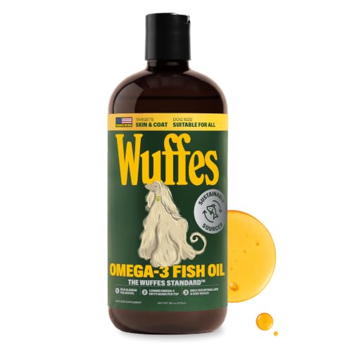 Wuffes Omega-3 Fish Oil for Dogs 16 oz
