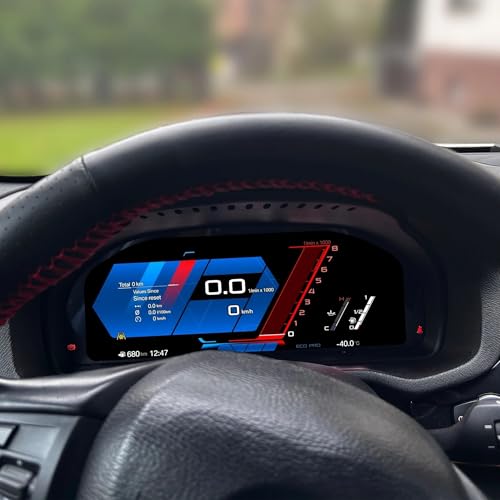Tablero compatible con BMW con velocímetro digital HUD 5